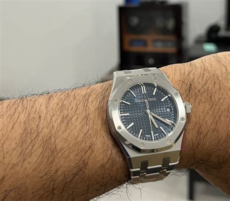 ap royal oak on wrist|ap royal oak reviews.